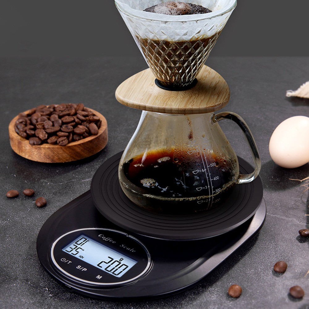 

ETRONIK SENGLU Timbangan Kopi Digital Timer Coffee Scale 3kg 0.1g - CX-31