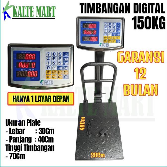 Timbangan Digital 150Kg Timbangan Duduk Digital 150kg Timbangan Barang 150Kg
