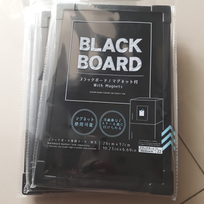 

Magnetic Black Board Blackboard Papan Tulis Hitam Magnet