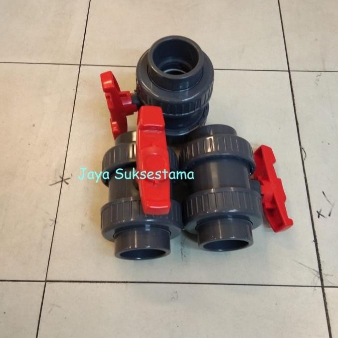 Ball Valve True Union PVC 3" inch / Ball Valve Water Mur