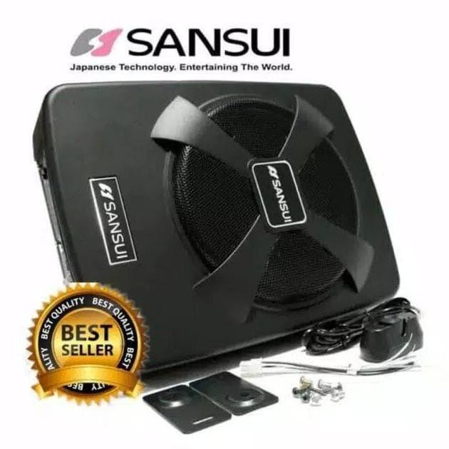 Subwoofer Kolong Sansui Sa-Fa1100 10Inch / Sub Kolong Sansui