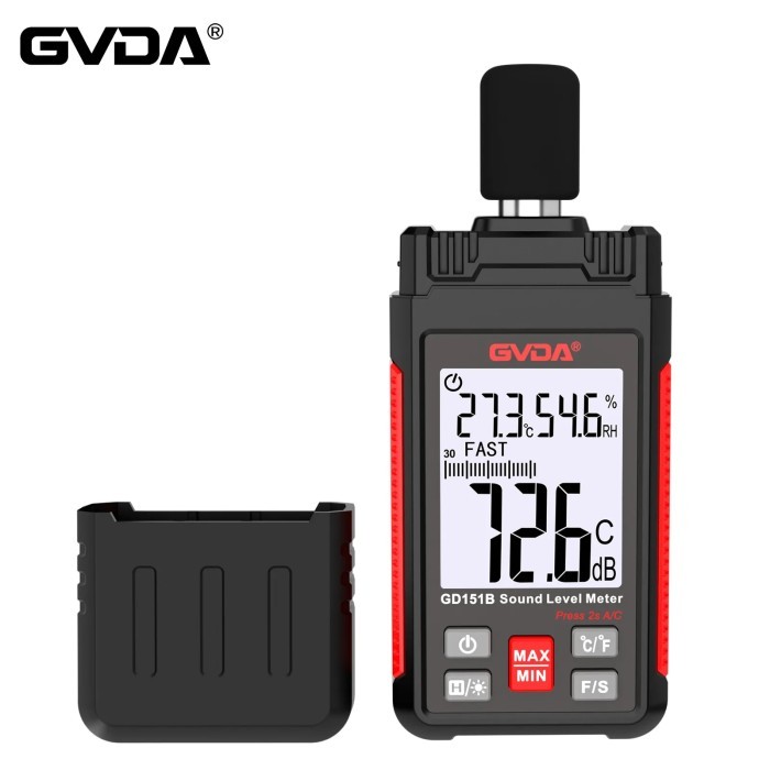 GVDA Digital Sound Level Meter Audio Level Meter Sonometro Sound