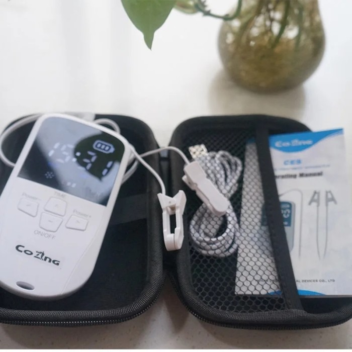 New Shock Wave Therapy Equipment CES Brain Stimulation Insomnia