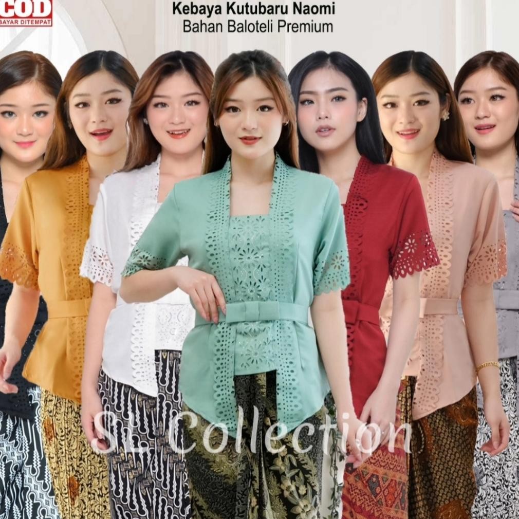 eug atasan kebaya kutu baru modern lengan pendek aneka warna kekinian | baju wisuda acara kondangan