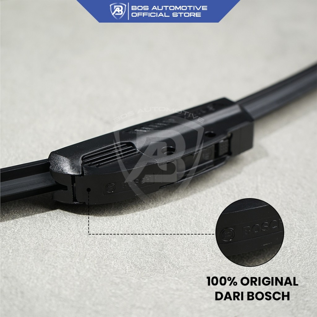 Wiper Blade Bosch Clear Frameless / Karet / Kipas Kaca Depan Mobil MITSUBISHI COLT T120SS / Frame
