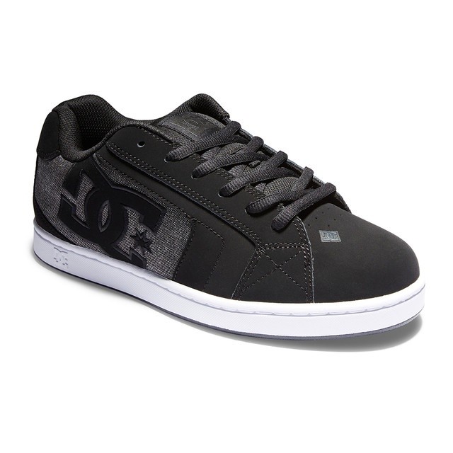 DC Shoes Men Net Shoes Black/Black/Dk Grey 302361
