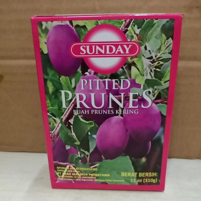 

Pitted Prunes Sunday / Buah Prunes Kering 310 gr