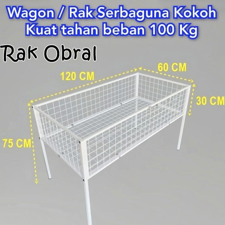risto keranjang display / keranjang ol / rak ol / wagon / wagon ol
