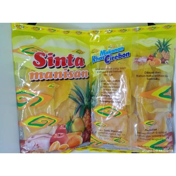 

Manisan Mangga Lebar Super No Gula "SINTA MANISAN" TeRLaRiSsSs Khas Cirebon Berat-250 Gram