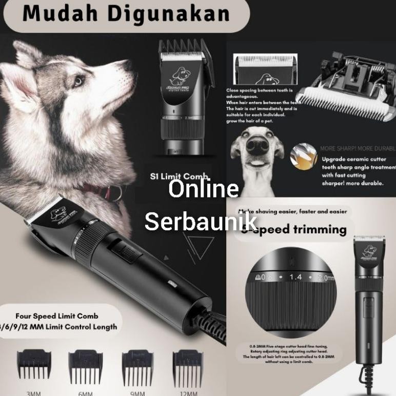BAORUN PET DOG CLIPPER S1/ALAT MESIN CUKUR HEWAN BAORUN PENCUKUR BULU BINATANG