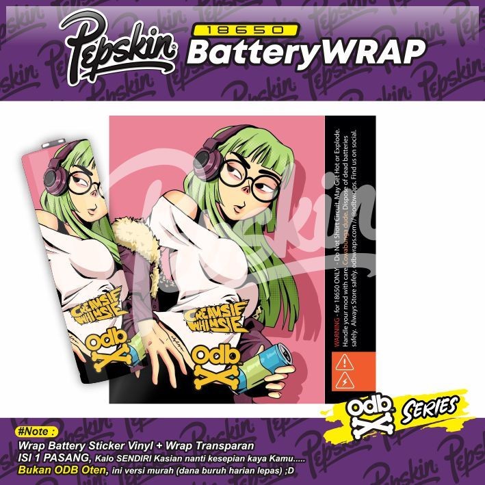 

*PromoTerjangkau* Stiker Wrap Batrei Krimsiwimsi Garskin Premium / X Casing Case COD