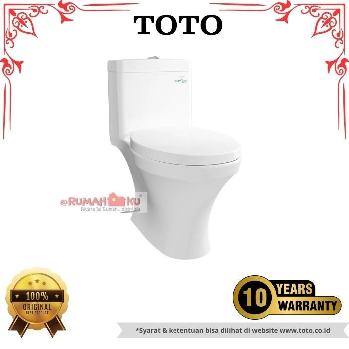 PROMO Kloset Duduk TOTO CW630J One Piece Toilet