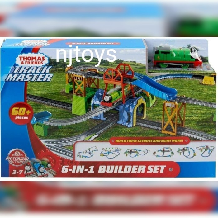 HOT SALE Thomas and Friends TrackMaster Percy 6 in 1 Mainan Kereta Thomas