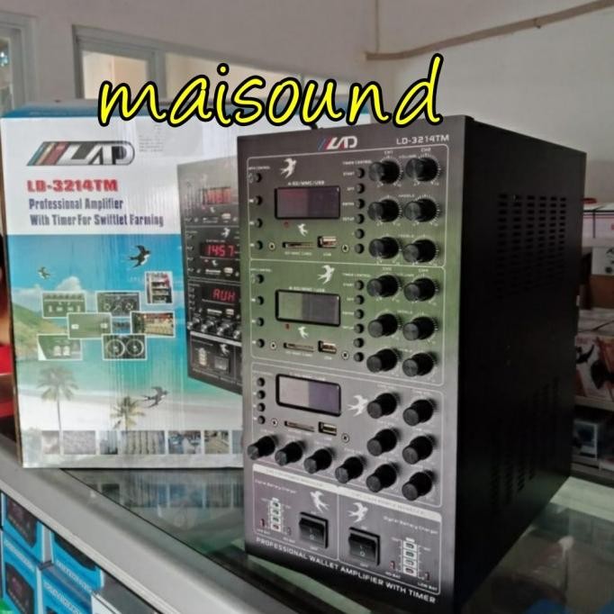 Langsung Order Ampli Lad Ld 3214 Tm Amplifier Walet Lad 3214Tm 3 Player Original