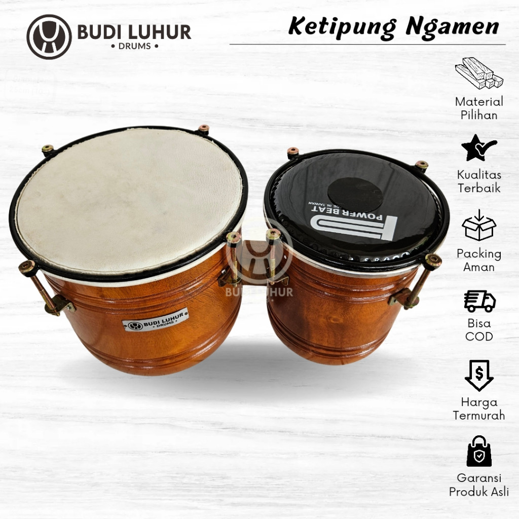 Kendang Ketipung Dangdut Kendang Ngamen Kendang Ketipung Hadroh Kempul Koplo Murah Berkualitas