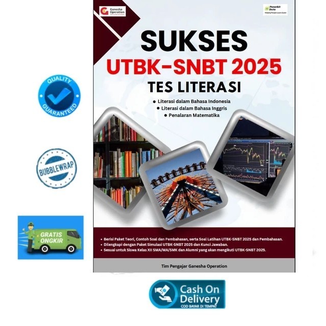 

BUKU SUKSES UTBK-SNBT 2025: TES LITERASI - oRIGINAL GO