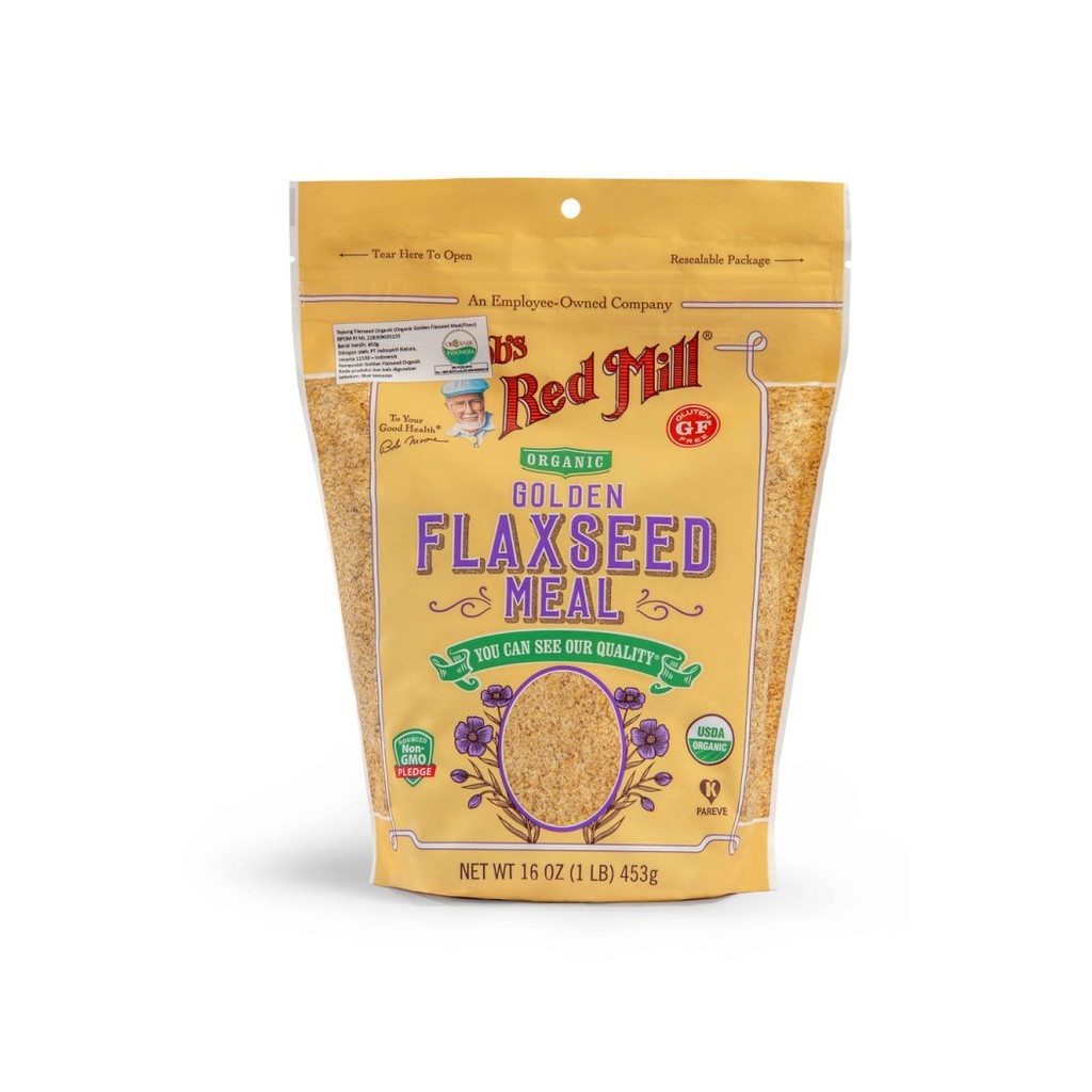 

BOB'S RED MILL ORGANIC GOLDEN FLAXSEED MEAL 453 GR