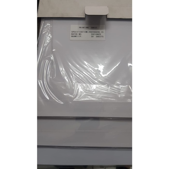 

[New] Kertas Pvc Bahan Id Card Instan 50 Sheet Merk Amanda