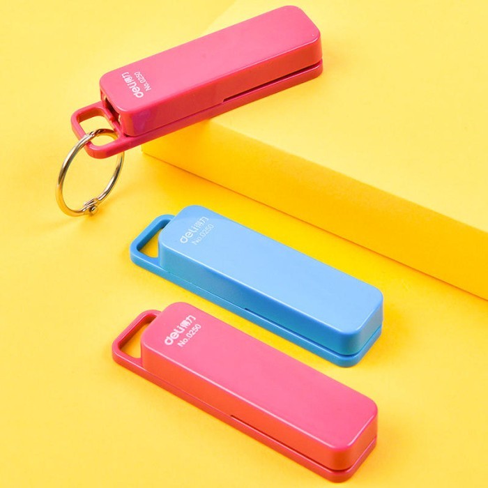 

NB Deli 0250 Mini Candy Color Stapler Stitching Machine Portable