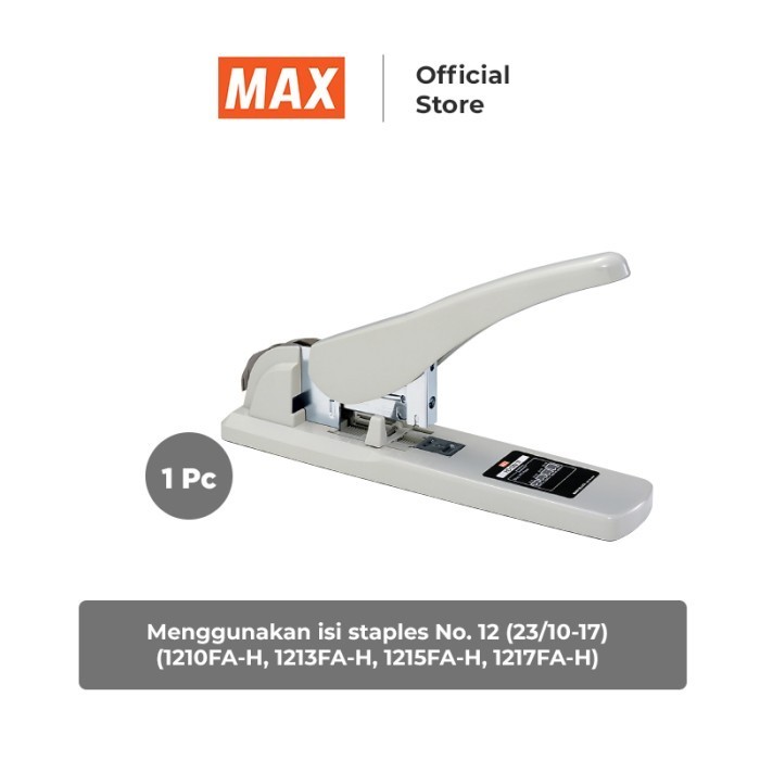 

Kualitas Terjamin Max Stapler Meja / Stapler Bisnis / Heavy Duty Stapler Hd-12N/17 Ready