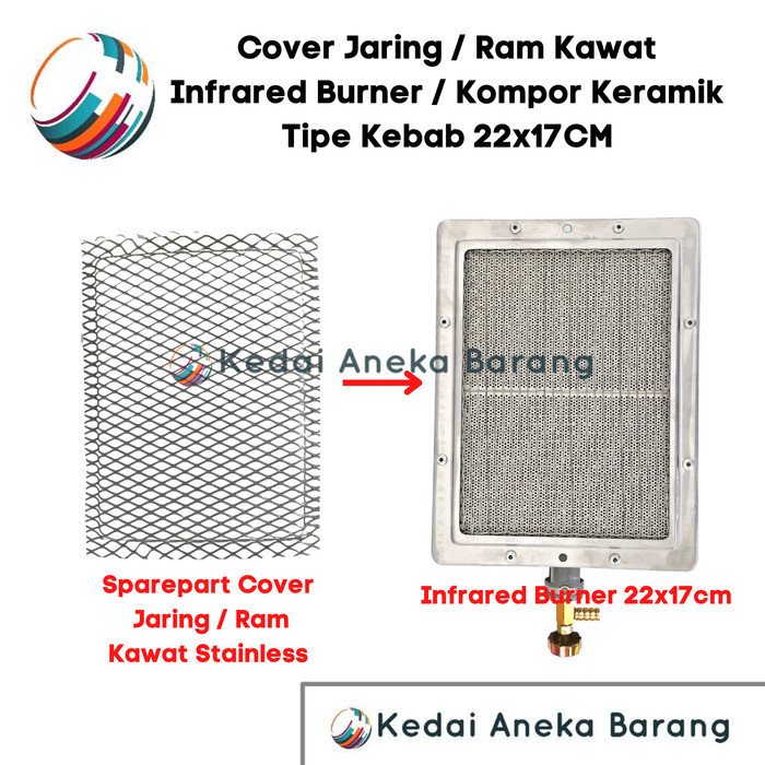Jaring Ram Kawat Sarang Infrared Burner Kebab Pemanas Kandang Ayam