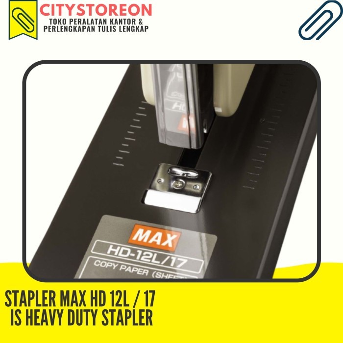 

Stapler Besar Max HD12 L-17