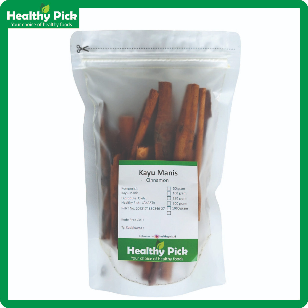 

Cinnamon / Kayu Manis Utuh 250gr I3B2