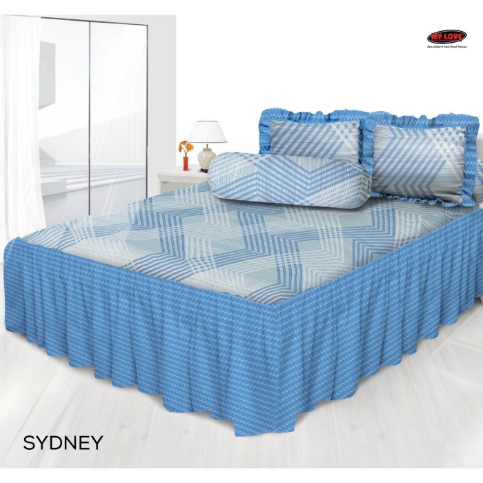 Sprei Rumbai 180X200 My Love / Seprai 160X200 My Love Rumbai Tinggi 30 #Gratisongkir #Sale #Discount
