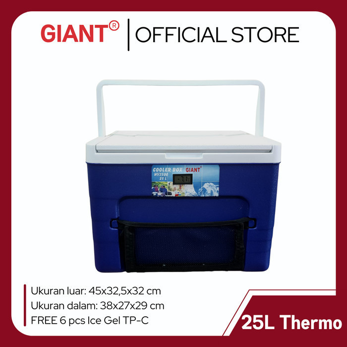 GIANT COOLER BOX 25 LITER / COOL BOX BESAR