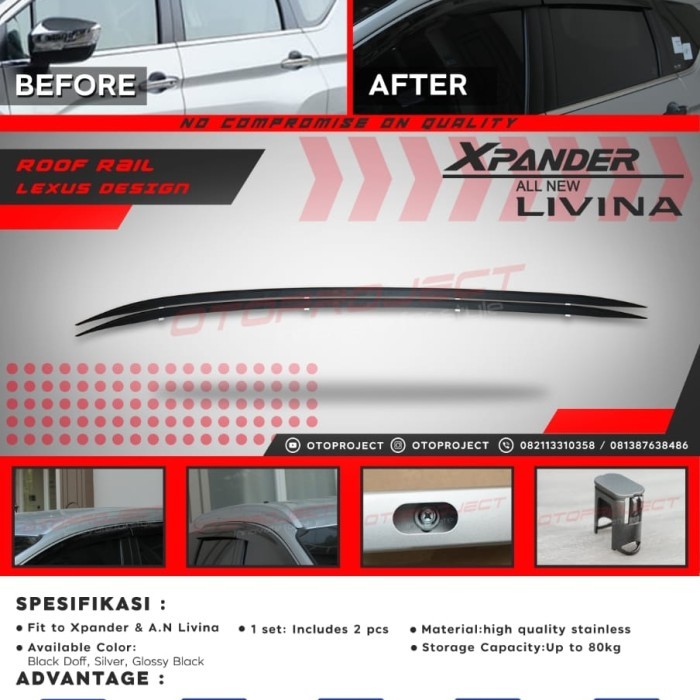 Roof rail / Roofrail Otoproject Xpander