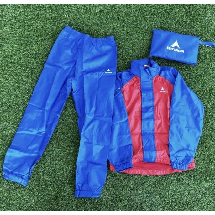 Jas hujan Eiger Anak Rainiest Kids 1.0 Raincoat - Original Terlaris