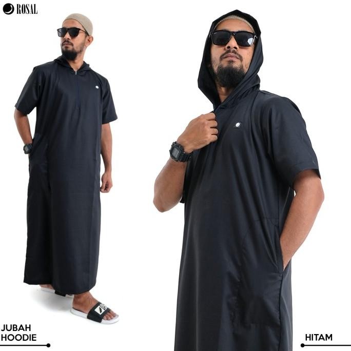 Jubah Gamis Hodie Jumbo Bigsize Brand Rosal Terlaris