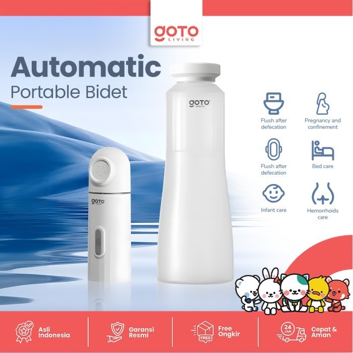 Goto Spritz Bidet Semprotan Cebok Otomatis Toilet Portable Travel