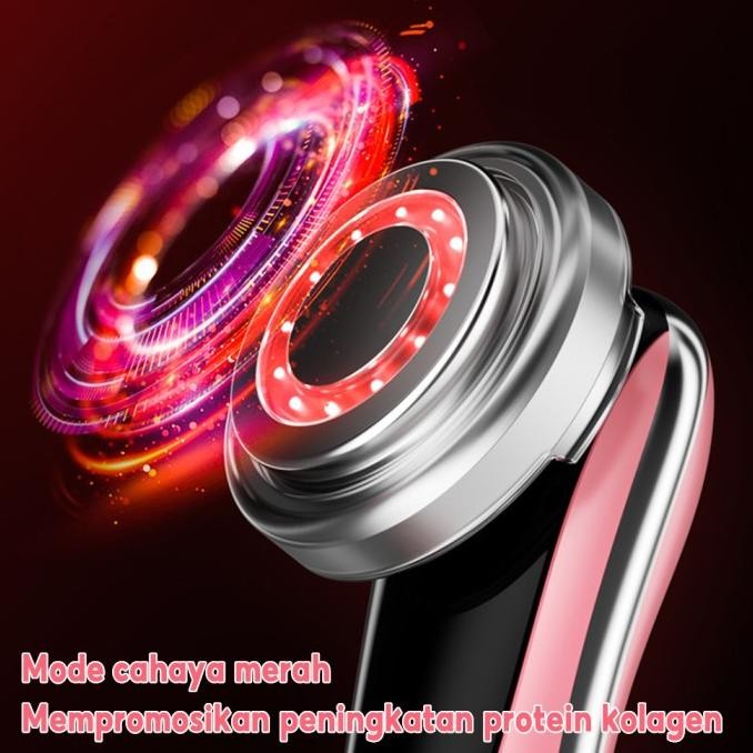 Alat Setrika Wajah-Pemijat Perawatan Wajah Anti Aging Facial Recharge HT