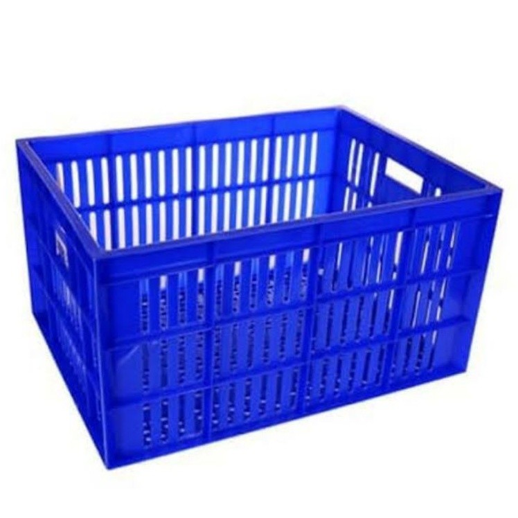 Promo Green Leaf 2203 L Container Industri Lubang Keranjang Krat Plastik Industrial Holes Box