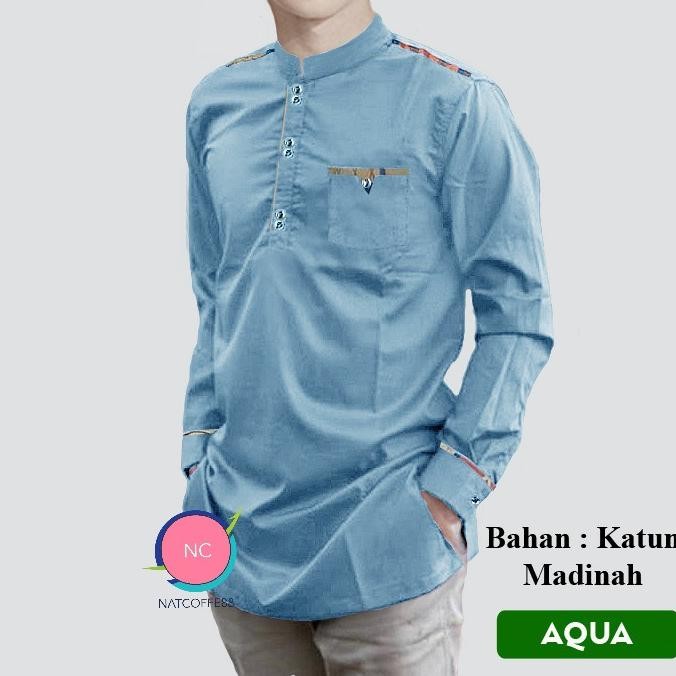 Kemeja Koko Pria Lengan Panjang Raja TJ Busana Muslim Terkini Terlaris