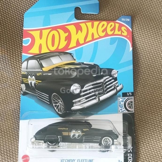 Hot Wheels 47 Chevy Fleetline MoonEyes Hotwheels Rod Squad Moon eyes