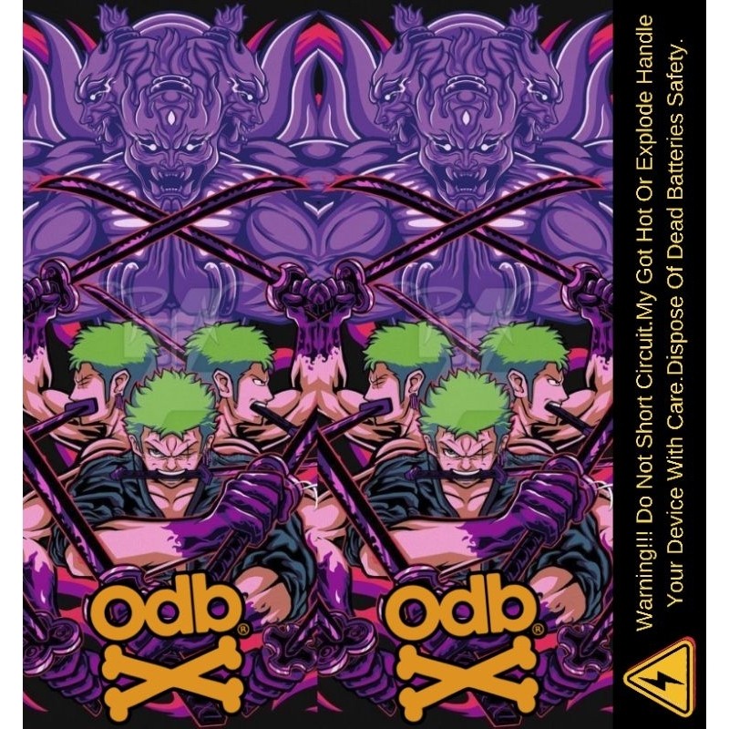 

*PromoTerjangkau* Ambitionstore Stiker Wrap Baterai 18650 One Piece V1 Series Pelindung Dan Penghias Untuk Segala Merek 24 Garskin Wrap Stiker Premium / X Casing Case COD