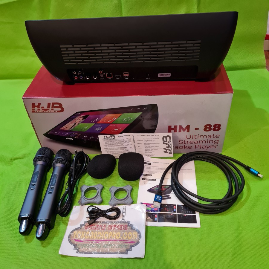 Karajukebox KJB HM-88QUIN Karaoke Streaming Online Kjb hm88 quin Karaoke KJB