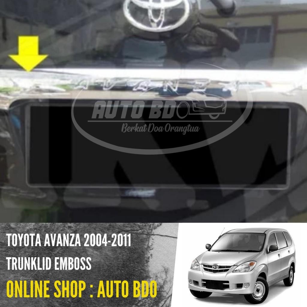 Trunklid Trunk Lid Avanza Vvti Lama 2004 - 2011 Emboss
