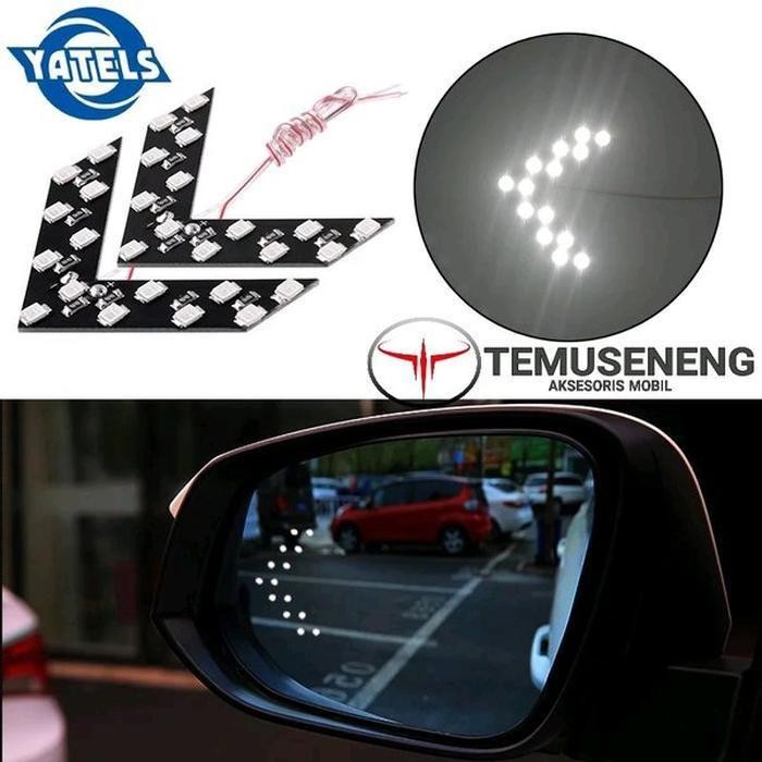 Putih White Lampu Spion Mobil Led Sein Sen Sign Panah Pajero Jazz Agya Sigra Datsun Ayla Xenia
