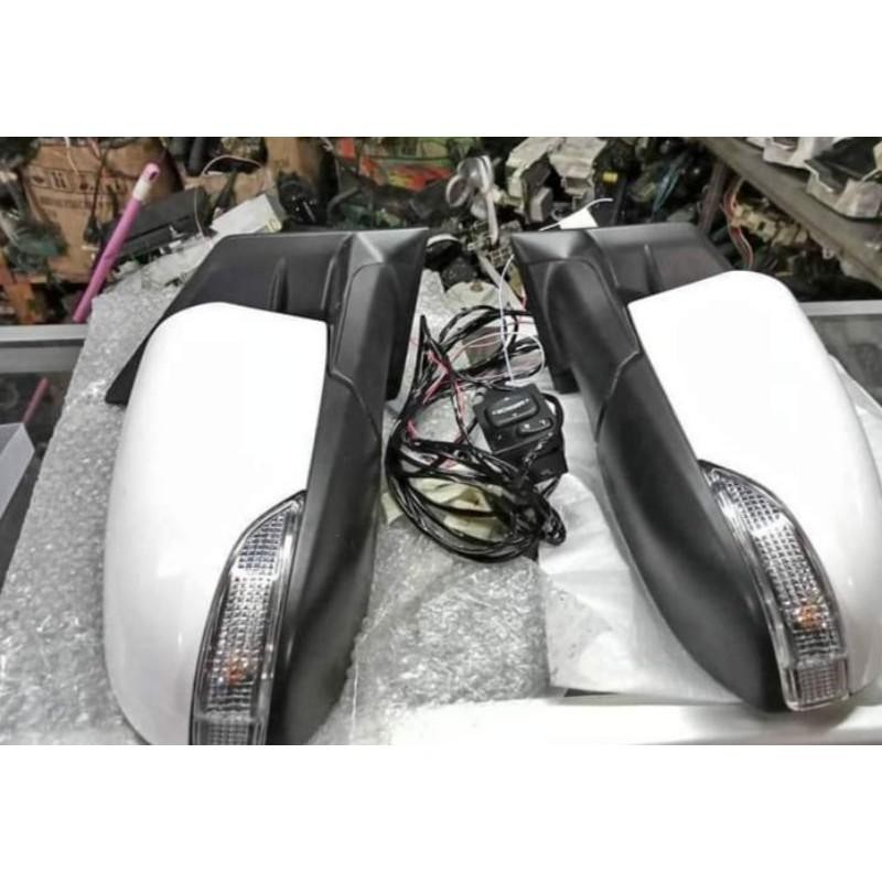 Spion Toyota Calya,Sigra 1 Set + Tombol Spion Elektrik Miror Lipet Manual  Untuk Semua Mobil Calya/S
