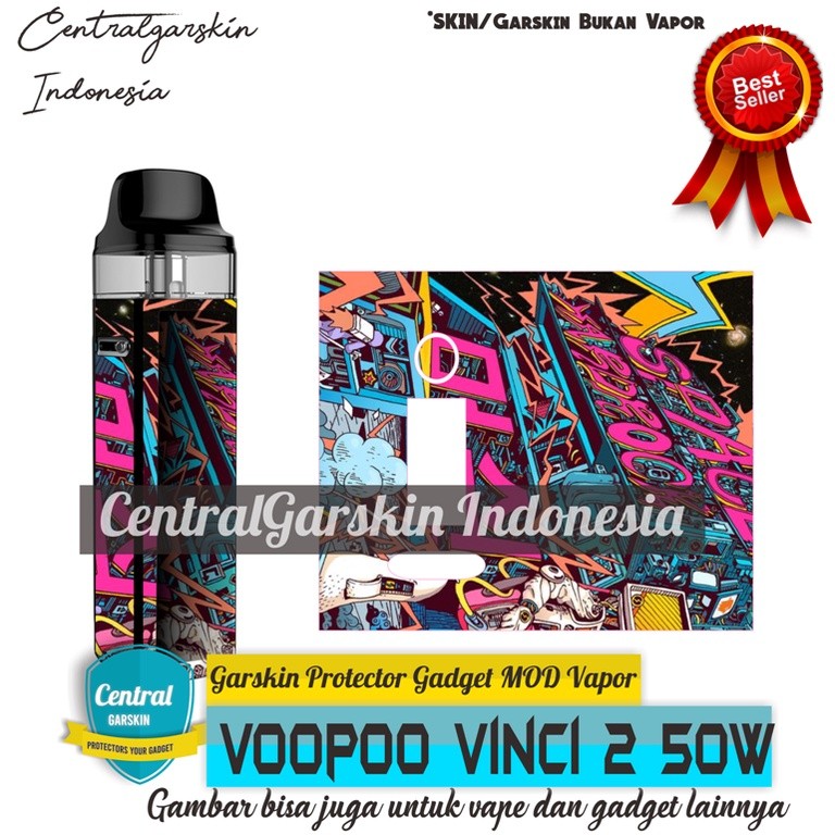 

*PromoTerjangkau* Vinci 2 Art Garskin Wrap Stiker Premium / X Casing Case COD