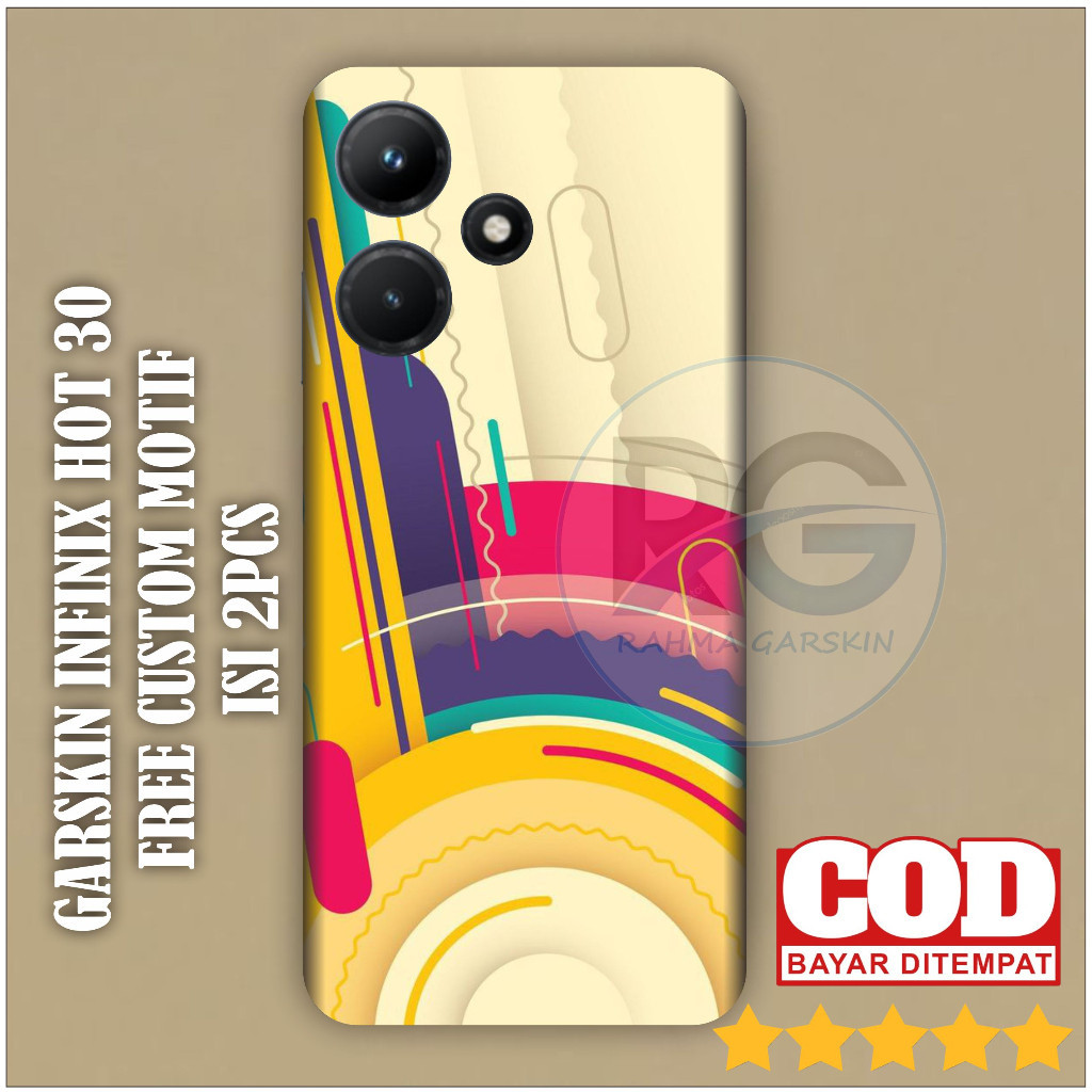 

*PromoTerjangkau* Infinix Hot 30 Garskin Wrap Stiker Premium / X Casing Case COD