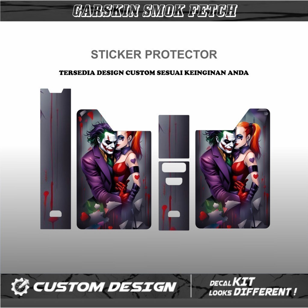 

*PromoTerjangkau* Smok Fetch Bawa Sendiri Garskin Wrap Stiker Premium / X Casing Case COD