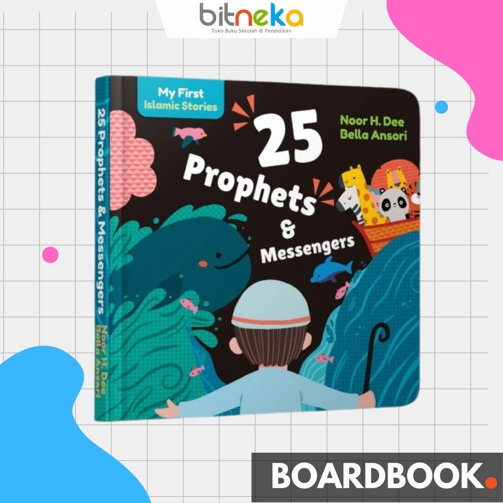 Buku Anak My First Islamic Stories-25 Prophets And Messengers (Boardbook)
