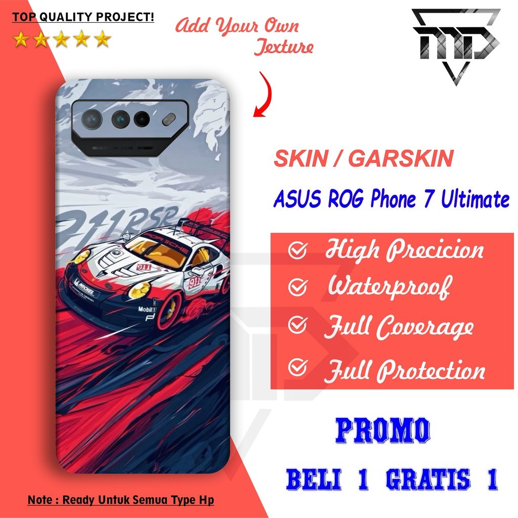 

*PromoTerjangkau* Asus ROG Phone 7 Ultimate Garskin Wrap Stiker Premium / X Casing Case COD