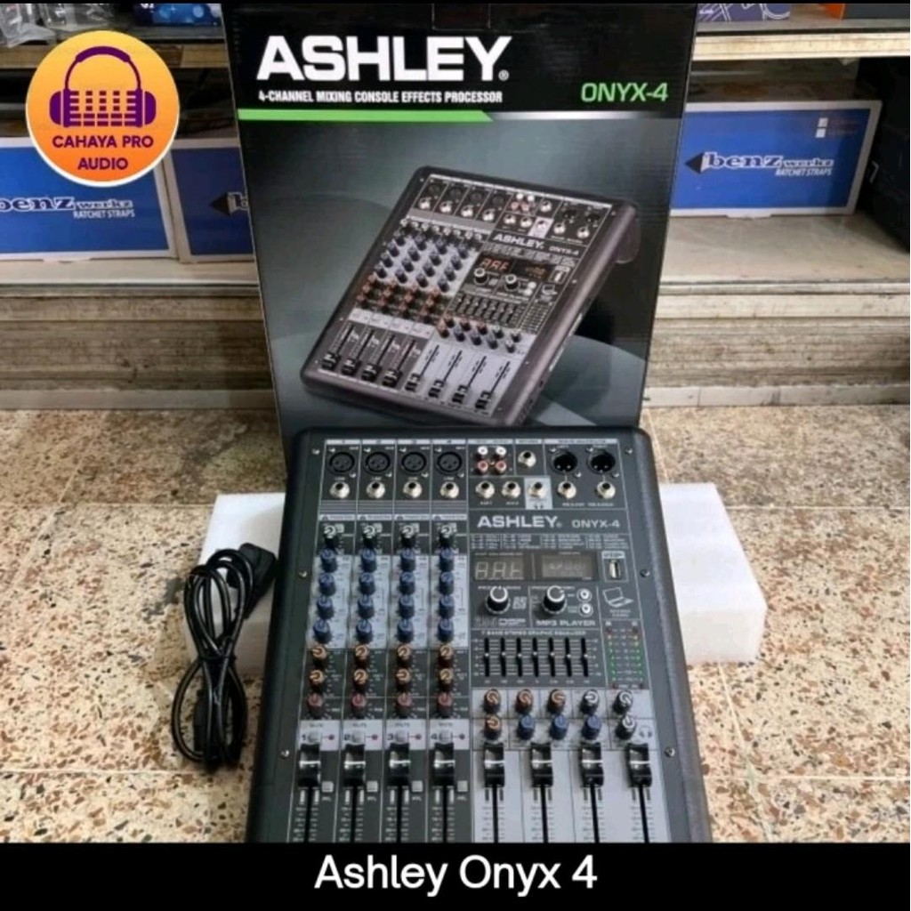 Mixer Ashley Onyx 4 New Effect 199 DSP Edit A &B
