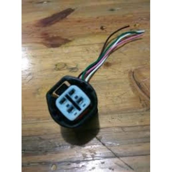 Soket Socket Konektor Sensor Isc Iacv Idle Langsam Pin Kabel 4 Original Toyota Innova Avanza Rush Ag