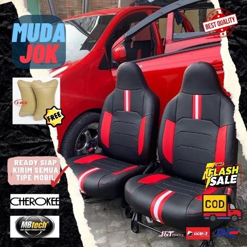 Sarung Jok Avanza Xenia Calya Sigra Ertiga Innova 3 Baris Bahan Mbtech Original
